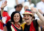 Los franceses celebran el pase a la final, en donde se medirán a Portugal.