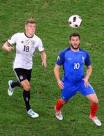 Griezmann fue el verdugo de los alemanes al marcar las dos anotaciones del partido.