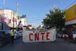 Mostraron su apoyo a los maestros de la Coordinadora Nacional de Trabajadores de la Educación (CNTE).