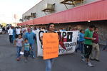 Se realizó una marcha por calles del Centro de Gómez Palacio en protesta contra la Reforma Educativa.