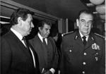 10072016 Desayuno en la CNOP en el Distrito Federal en 1984. Víctor González
Avelar, Juan Abusaid Ríos y General Arévalo Gardoqui, Secretario de
la Defensa Nacional.
