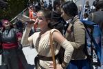 Cientos de fans de Star Wars se han dado cita en la Comic-Con.