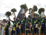 El equipo Movistar también fue laureado por el excelente papel hecho por el colombiano, Nairo Quitana.