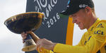 El británico Chris Froome (Sky) entró por tercera vez con el maillot amarillo de vencedor del Tour de Francia.