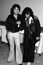 24072016 Jaime Montoya y Rigo Tovar en el Casino Leonístico en el baile popular en 1978.