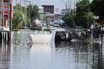 Denunciaron inundaciones en el circuito Mar Egeo.