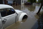 Una vez más la región sufrió ante la inesperada lluvia, debido a la falta de infraestructura pluvial regular.