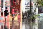Una vez más la región sufrió ante la inesperada lluvia, debido a la falta de infraestructura pluvial regular.