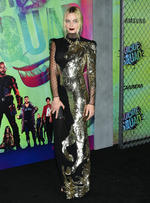 Cara Delevigne durante el estreno de la cinta.