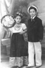 31072016 Catalina y Leobardo Segovia MartÃ­nez en 1940.