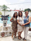 07082016 BABY SHOWER.  María Eugenia Castro y Paty Dillon acompañan a Jessica Trasfi en su fiesta de canastilla.