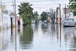 Diversas colonias de Torreón volvieron a padecer por las lluvias.