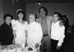 21082016 SLiliana Soto Puentes acompañada de su abuelita, Justina Reyes de Soto(f), sus padres, Ma. del Socorro Puentes y Feliciano Soto, y su hermano José Alfredo.