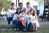 28082016 EN FAMILIA.  Jorge Rivera con sus nietos: Sergio, Daniela, Jorge, Diego, Camila, José María y Romina.