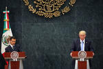 Peña Nieto aseveraró que “el gobierno de México será absolutamente respetuoso del proceso electoral de los Estados Unidos”.