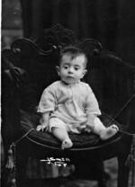 04092016 Jorge Carrillo Grageda, a sus 8 meses de edad, en 1920.