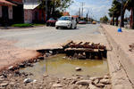 Graves. Empresarios de la Ciudad Industrial de Torreón se quejaron del estado en que quedaron las calles como la Brittingham y Luis F. García.