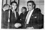 11092016 Líderes sindicales del STIRT en 1965: Isidoro Martínez Ibarra y Rafael Camacho Guzman (f), quien fuera Gobernador de Querétaro.