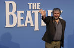 Olivia Harrison, viuda del beatle George Harrison, durante la alfombra azul.