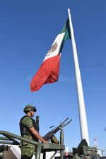 Se realizó el desfile anual por la Independencia de México.