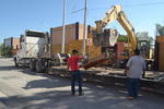 En un recorrido que realizó El Siglo de Torreón por el sitio, se pudo observar la maquinaria que se utiliza para la demolición, así como algunos trabajadores realizando algunas maniobras.