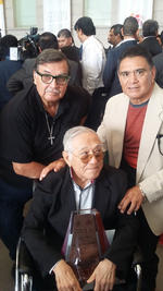 22092016 Sergio Barrón con Enrique y Miguel.