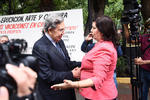 Estuvo con la alcaldesa, María Luisa González Achem.