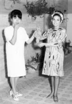 02102016 Profra. Gloria Vega y Profra. Bertha González el 20 de junio de 1967.