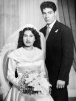 09102016 Josefina caballero y Teodoro Ramírez en su boda.