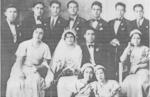 16102016 Boda religiosa de Jesús Valdez Gómez y Hortensia Cruz en 1933 en la Cd. de Lerdo, Durango.