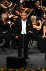El tenor lírico ligero mexicano se presentó en el Auditorio Nacional.