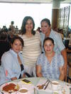 22102016 CONVIVIO.  Rocío, Carolina, Claudia y Viviana.
