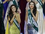 El director general Ronald Dela Rosa posó con las ganadoras de Miss Earth Fire Bruna Zanardo de Brasil, Miss Earth 2016 Katherine Espín de Ecuador, Miss Earth Air Michelle Gomez de Colombia y Miss Earth Water Stephanie De Zorzi de Venezuela.
