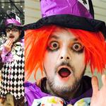 Erika Zaba. La integrante de OV7 se volvió “Harley Quinn”.