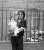 13112016 Jaime Montoya y su hija, Nancy, en la Ciudad de México en 1978.