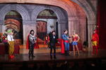 Bajo la temática de 'SUPERHÉROES' la puesta en escena se presentó anoche en el teatro Ricardo Castro.