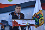 El alcalde Miguel Ángel Riquelme Solís declaró que el inicio de la construcción de la infraestructura para la ruta troncal del Sistema de Transporte Metropolitano Metrobús, no tiene reversa.