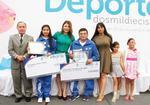 Marco Antonio Díaz ha puesto el ejemplo en el deporte adaptado.