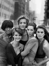 23112016 Naomi Campbell, Linda Evangelista, Tatjana Patitz, Christy Turlington y Cindy Crawford, en Nueva York en 1990.