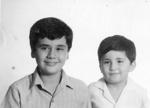 27112016 Enrique Fernández, su manager, José Reyes y Sr. Silva, en 1952 en Jiménez, Chihuahua.