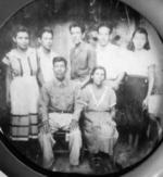 27112016 Familia Moreno Camacho: Vicente, Alfonso y Albino, Josefina y María Magdalena y sus padres, Nicolás Moreno Rivas y Felicitas Camacho, en 1953.