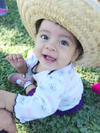 28112016 LINDA POSTAL.  Dulce Alejandra García Salas, de diez meses de edad, cumplirá su primer año de vida en enero.