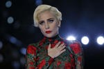 La cantante Lady Gaga fue una de las encargadas de amenizar el evento.
