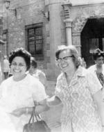 04122016 Jesús Rodríguez Espinoza en su primera comunión en 1960 acompañado de su padrino, Hilario Ruiz.
