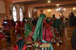 Alrededor de 15 grupos de danzantes de diversos ejidos de Gómez Palacio danzaron y peregrinaron.