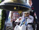 Ray Chavez de 104 años, el superviviente de mayor edad de Pearl Harbor.