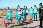 Los Guerreros del Santos Laguna acudieron a las Dunas de Bilbao para realizar un singular entrenamiento.