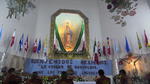 Fieles guadalupanos de La Laguna, llegaron a celebrar la misa de gallo en la Iglesia de Guadalupe en Torreón, Coahuila, y así festejar a la Santa Virgen, haciéndole plegarias y rezos.