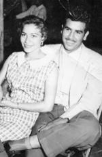 11122016 Conchita de Sandoval y Heriberto Sandoval Muñoz (f) en una boda en 1958.