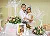 14122016 CERCA DEL ALTAR.  Aldo Blanco y Yuvisela Jara Peña en la despedida de solteros que se les organizó por su próximo matrimonio el 23 de diciembre.